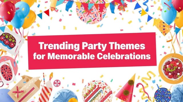 Trending Party Themes for Kids for Memorable Celebrations